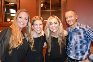 John Melton, Nadya Melton, Danelle Delgado, Misty Dorman at matermind retreat