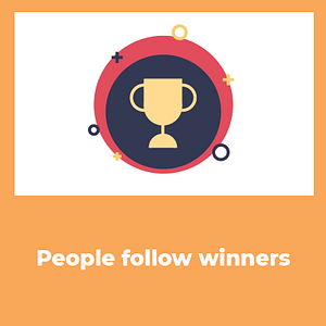 People Follow Winners - magnetic sponsoring