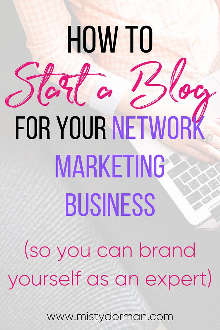 How to Start a Network Marketing Blog