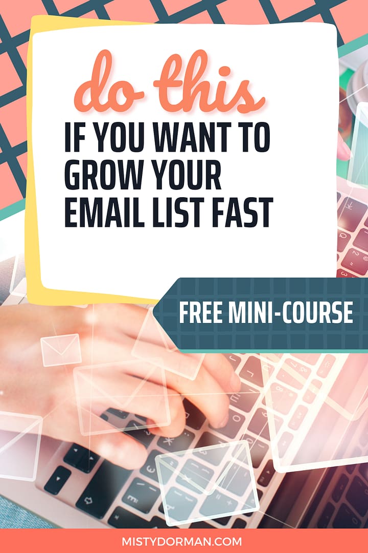 Here are 8 email list building tips for bloggers. These tips will help you with how to grow your email list fast plus there's a free lead magnet mini-course. Email List Building Tips for bloggers and other online marketers. If you're looking for email list building tips for bloggers, these 8 strategies are crucial. grow email list. grow email list fast. grow email list tips. how to grow your email list. grow email list for bloggers.